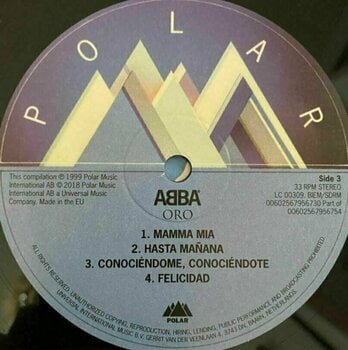 Vinyylilevy Abba - Oro (2 LP) - 4