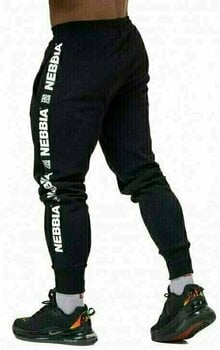 Фитнес панталон Nebbia Golden Era Sweatpants Black L Фитнес панталон - 2