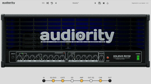 Studio software plug-in effect Audiority Solidus Randy 250 (Digitaal product) - 2