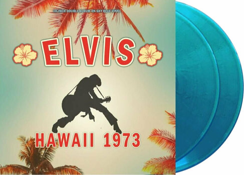 Hanglemez Elvis Presley - The Amazing Hawaii Concert 1973 (Blue Vinyl) (2 x 10" LP) - 2