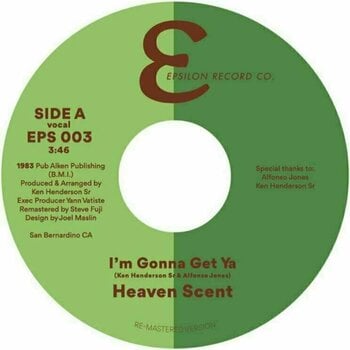 Δίσκος LP Heaven Scent Henderson & Jones - I'm Gonna Get Ya/ I'm Gonna Getcha (7" Vinyl) - 2
