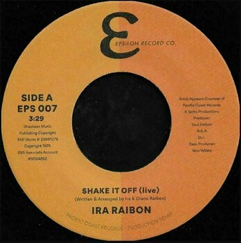 LP Ira Raibon - Shake It Off/You're My Dream (Live) (7" Vinyl) - 2