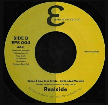 Vinyylilevy Realside - When I See Your Smile/When I See Your Smile (Extended Version) (7" Vinyl) - 3