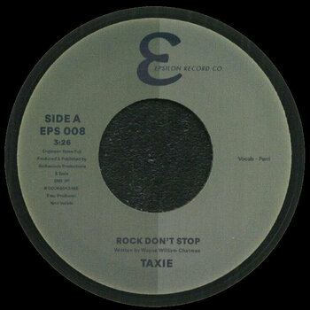 Vinylskiva Taxie - Rock Don't Stop/I Think I'm Falling In Love (7" Vinyl) - 2