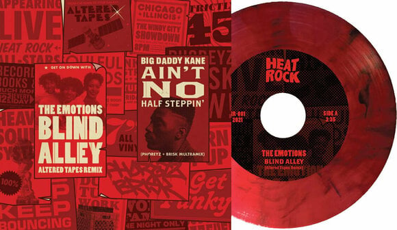 Disque vinyle Various Artists - Altered Tapes / Heat Rock – Vol 1 (7" Red Vinyl) - 2