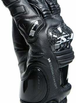 Motorcycle Gloves Dainese Druid 4 Black/Black/Charcoal Gray XS Motorcycle Gloves - 7