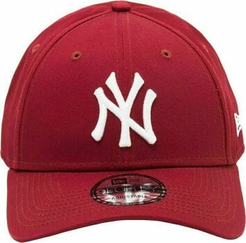Καπέλο New York Yankees 9Forty MLB League Essential Red/White UNI Καπέλο - 2