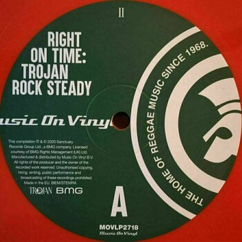 Schallplatte Various Artists - Right On Time Trojan Rock Steady (2 LP) - 2