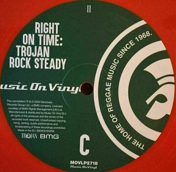 Schallplatte Various Artists - Right On Time Trojan Rock Steady (2 LP) - 4
