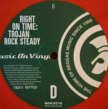 Schallplatte Various Artists - Right On Time Trojan Rock Steady (2 LP) - 5