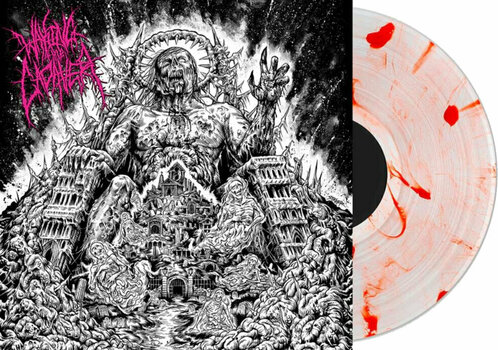 Δίσκος LP Waking The Cadaver - Authority Through Intimidation (Blood Splattered Satisfaction Vinyl) (LP) - 2