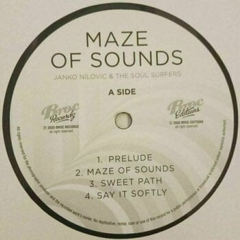 Vinyl Record Janko Nilovic - Maze Of Sounds (LP) - 2