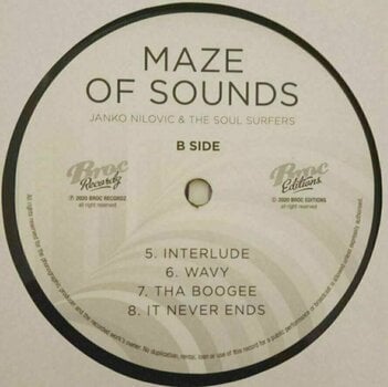 Vinyl Record Janko Nilovic - Maze Of Sounds (LP) - 3
