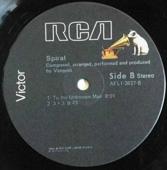 Vinyl Record Vangelis - Spiral (LP) - 4