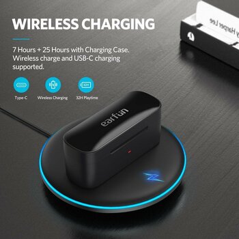 Bežične In-ear slušalice EarFun Free Pro TW301B Black Bežične In-ear slušalice - 6