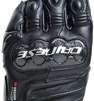 Motorcycle Gloves Dainese Carbon 4 Long Black/Black/Black S Motorcycle Gloves - 5