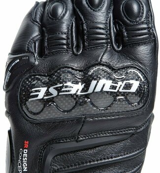 Motorcycle Gloves Dainese Carbon 4 Long Black/Black/Black M Motorcycle Gloves - 5