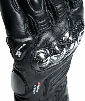 Motorcycle Gloves Dainese Carbon 4 Long Black/Black/Black XL Motorcycle Gloves - 8