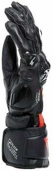 Rukavice Dainese Carbon 4 Long Black/Fluo Red/White XS Rukavice - 4