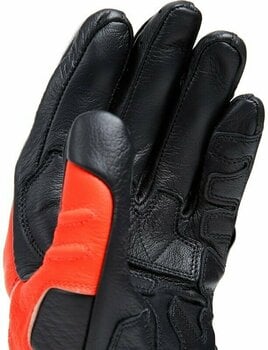 Motorcycle Gloves Dainese Carbon 4 Long Black/Fluo Red/White S Motorcycle Gloves - 9