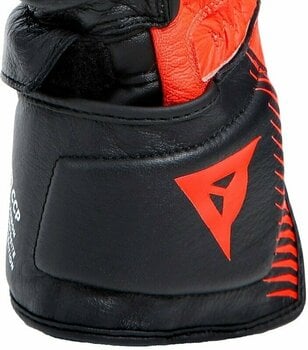 Motorcycle Gloves Dainese Carbon 4 Long Black/Fluo Red/White M Motorcycle Gloves - 8