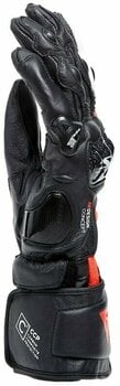 Motoristične rokavice Dainese Carbon 4 Long Black/Fluo Red/White XL Motoristične rokavice - 4