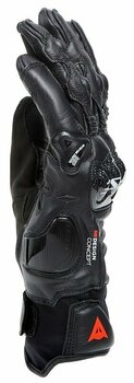 Gants de moto Dainese Carbon 4 Long Black/Fluo Red/White 3XL Gants de moto - 3