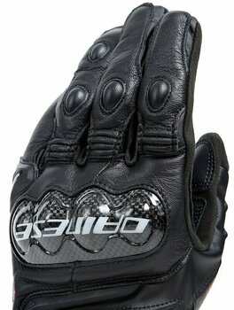 Motorcycle Gloves Dainese Carbon 4 Long Black/Fluo Red/White 3XL Motorcycle Gloves - 7