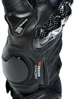 Motorcycle Gloves Dainese Carbon 4 Long Black/Fluo Red/White 3XL Motorcycle Gloves - 11