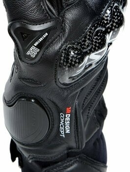 Motorcycle Gloves Dainese Carbon 4 Short Black/Black 2XL Motorcycle Gloves - 11