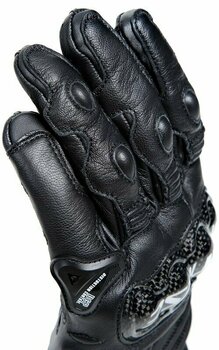 Rękawice motocyklowe Dainese Carbon 4 Short Black/Black 3XL Rękawice motocyklowe - 8