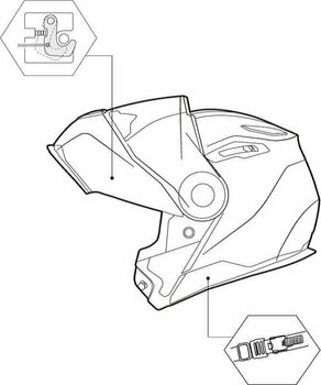 Helmet Nexx X.Vilitur Plain Titanium MT L Helmet - 15