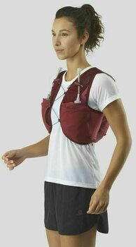Running backpack Salomon Active Skin 8 W Set Earth Red/Cabernet L Running backpack - 2