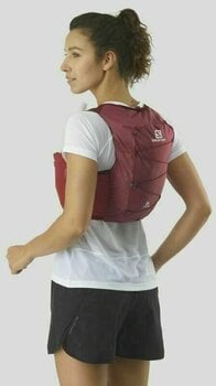 Running backpack Salomon Active Skin 8 W Set Earth Red/Cabernet L Running backpack - 3