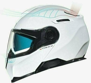 Helm Nexx X.Vilitur Plain White L Helm - 11