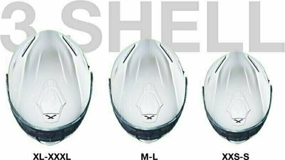 Helmet Nexx X.Vilitur Plain White M Helmet - 18