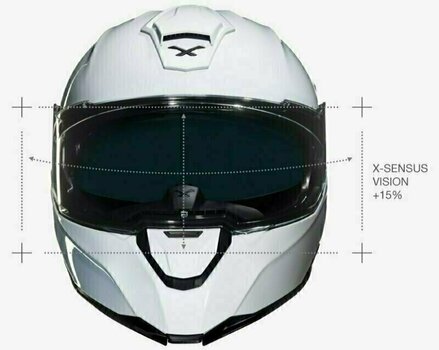 Helm Nexx X.Vilitur Plain White 3XL Helm - 9