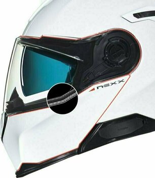 Helm Nexx X.Vilitur Plain White 3XL Helm - 14