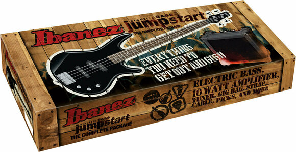 E-Bass Ibanez IJSR190-BK Schwarz - 3