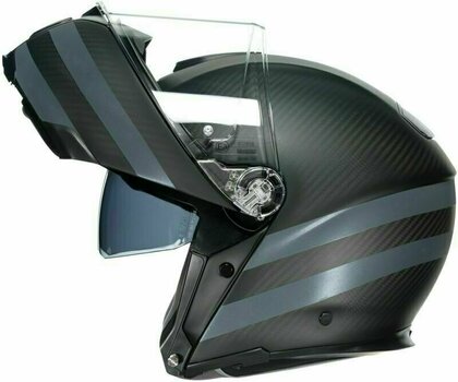 Kaciga AGV Sportmodular Dark Refractive Carbon/Black XL Kaciga - 6