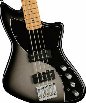 E-Bass Fender Player Plus Active Meteora Bass MN Silverburst - 3