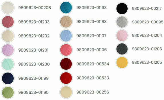 Strickgarn Red Heart Margareta 01201 Light Lilac Strickgarn - 2