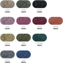 Pređa za pletenje Schachenmayr Denim Tweed 00071 Emerald Pređa za pletenje - 1
