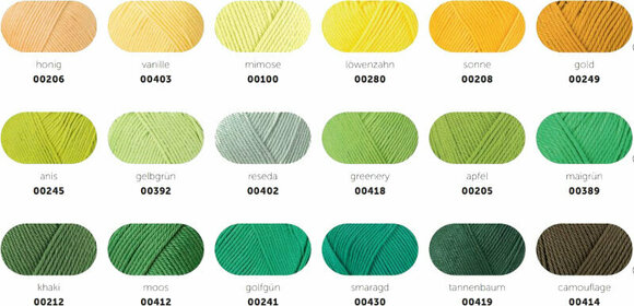 Knitting Yarn Schachenmayr Catania 00389 May Green - 6