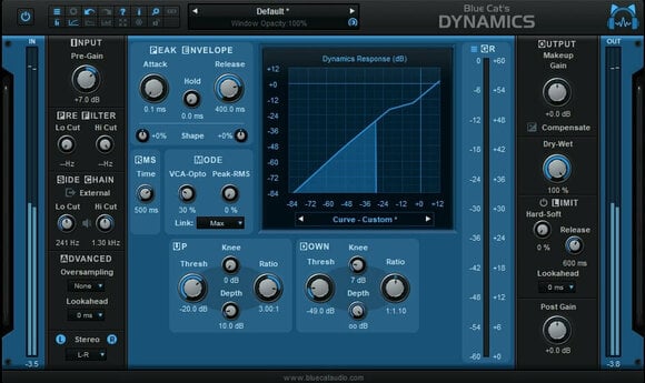 Εφέ FX Plug-In λογισμικού στούντιο Blue Cat Audio Dynamics (Ψηφιακό προϊόν) - 2