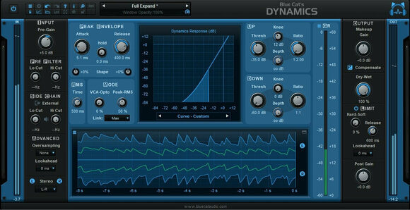 Εφέ FX Plug-In λογισμικού στούντιο Blue Cat Audio Dynamics (Ψηφιακό προϊόν) - 4
