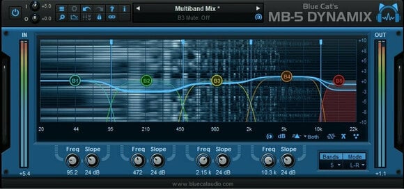 Εφέ FX Plug-In λογισμικού στούντιο Blue Cat Audio MB-5 Dynamix (Ψηφιακό προϊόν) - 3