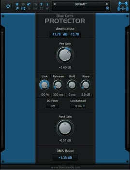 Virtuális effekt Blue Cat Audio Protector (Digitális termék) - 2