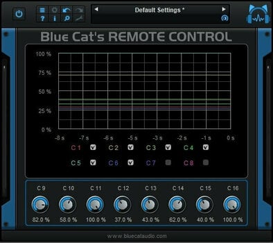 Εφέ FX Plug-In λογισμικού στούντιο Blue Cat Audio Remote Control (Ψηφιακό προϊόν) - 2