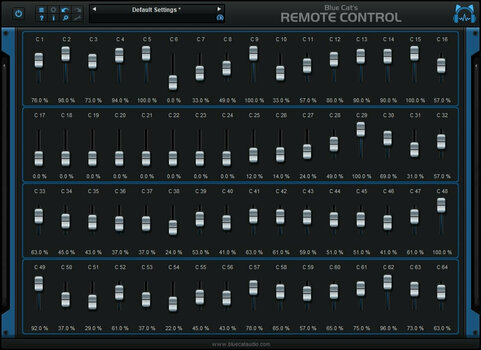 Εφέ FX Plug-In λογισμικού στούντιο Blue Cat Audio Remote Control (Ψηφιακό προϊόν) - 3